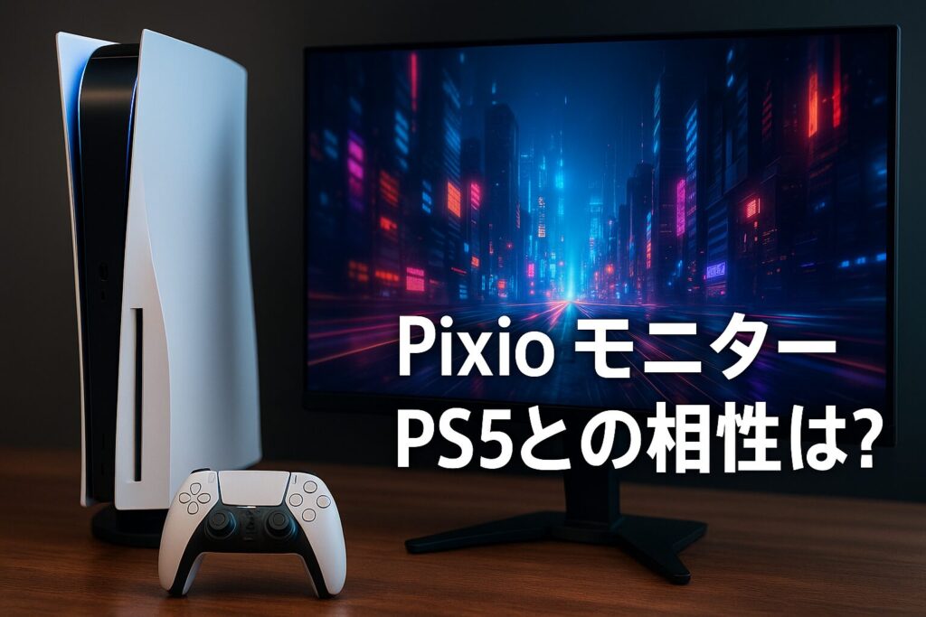 Pixio モニター PS5との相性は?