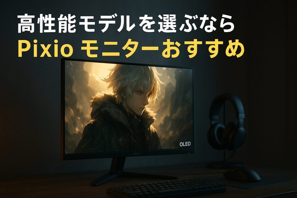 高性能モデルを選ぶならpixio モニターおすすめ