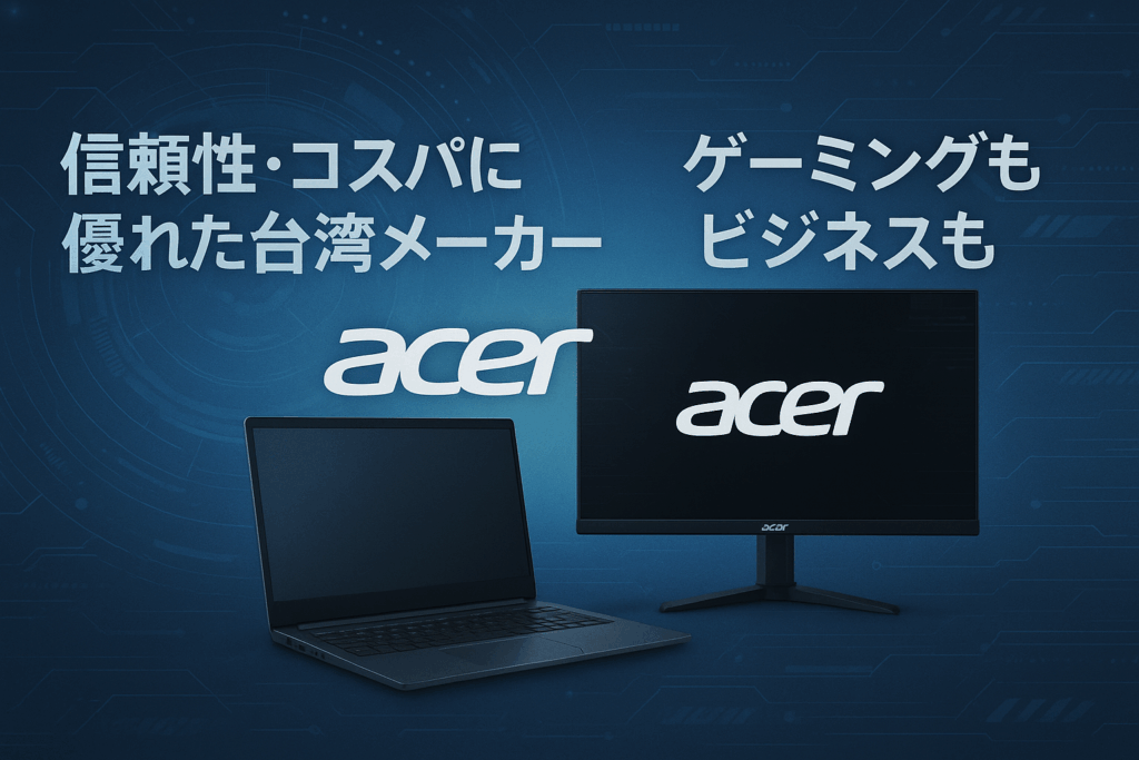 Acerとは？どんなメーカー？信頼性は高い？