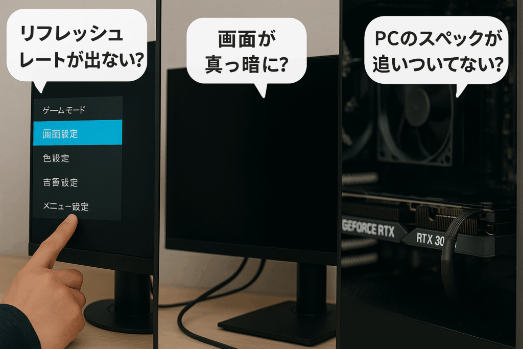 トラブル時のチェックポイント